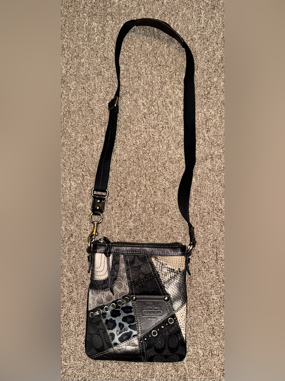 Coach Vintage Patchwork Crossbody Bag